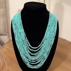 Turquoise Beaded Necklace